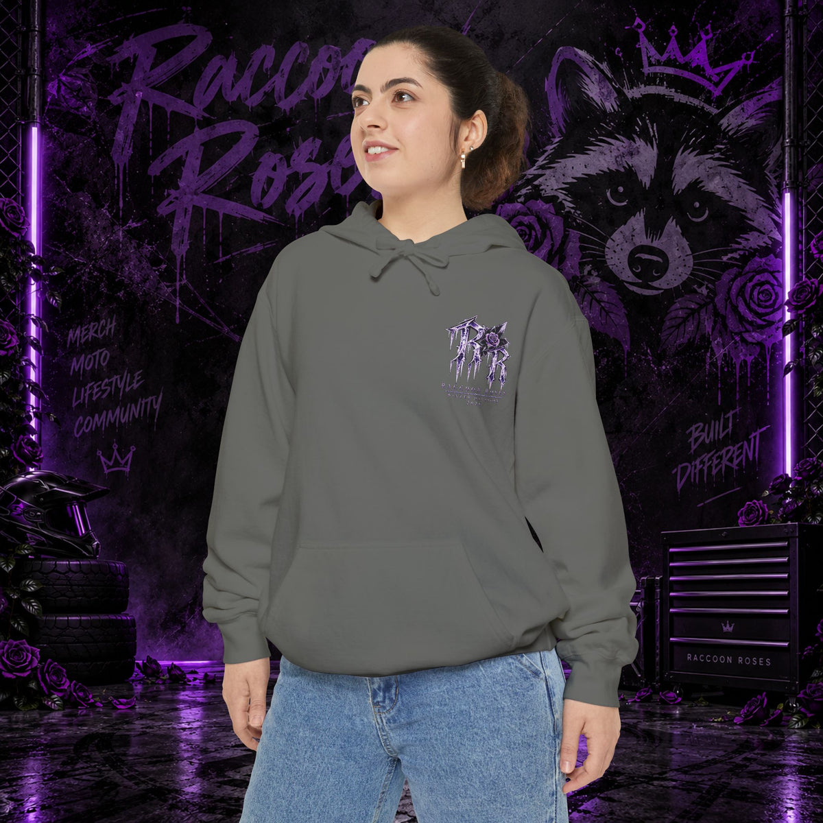 frozen rose Hoodie
