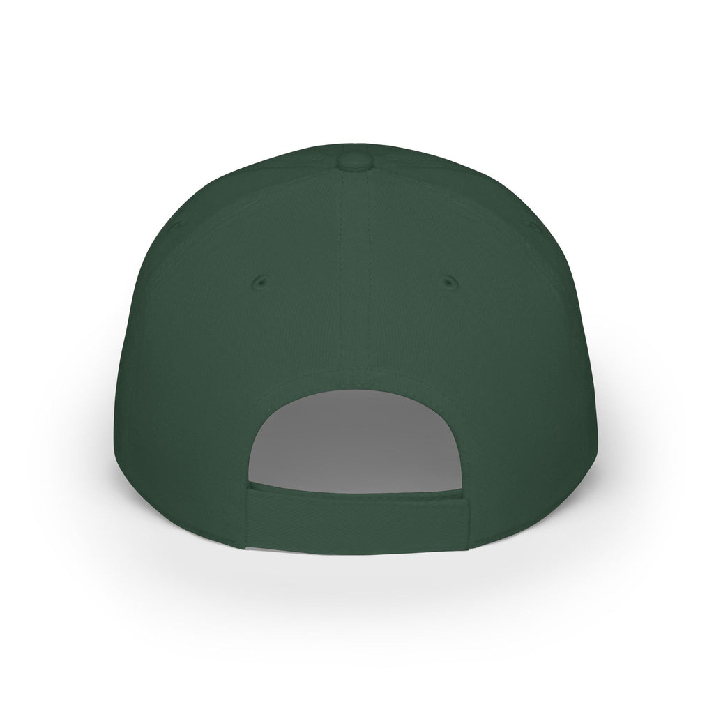Raccoons Roses Low Profile Baseball Cap