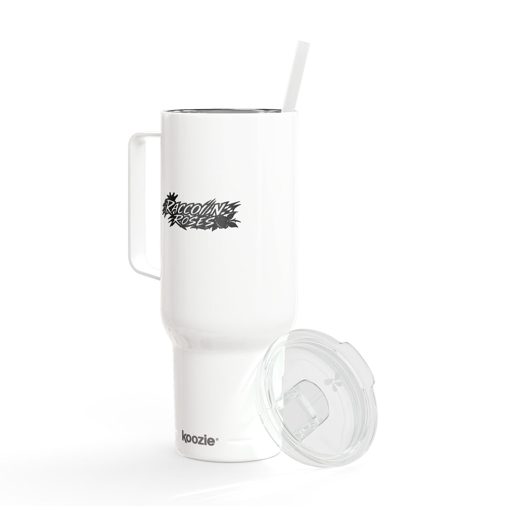 40oz Engraved Insulated Tumbler with Straw & Lid — Large Travel Mug