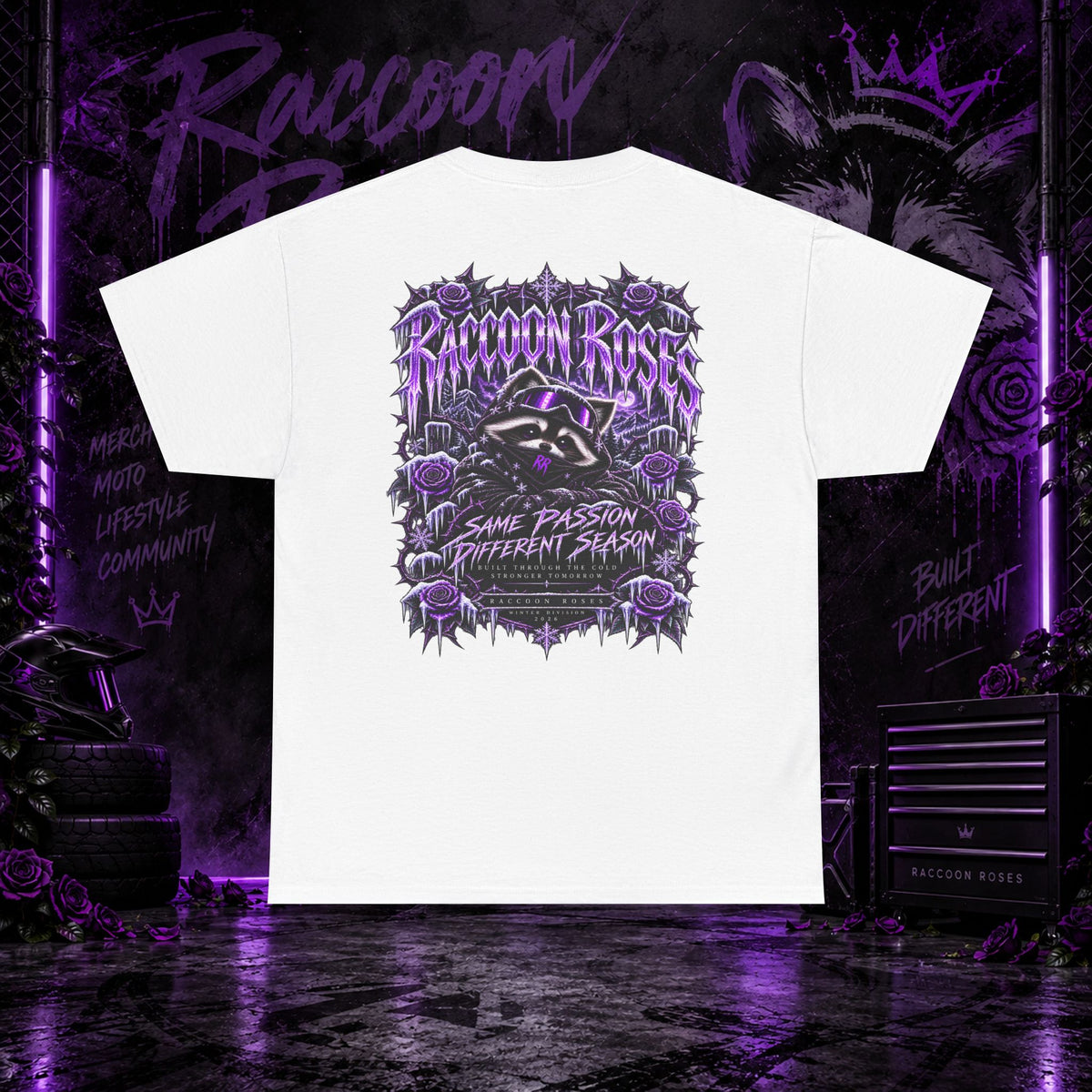 T-Shirt — frozen roses