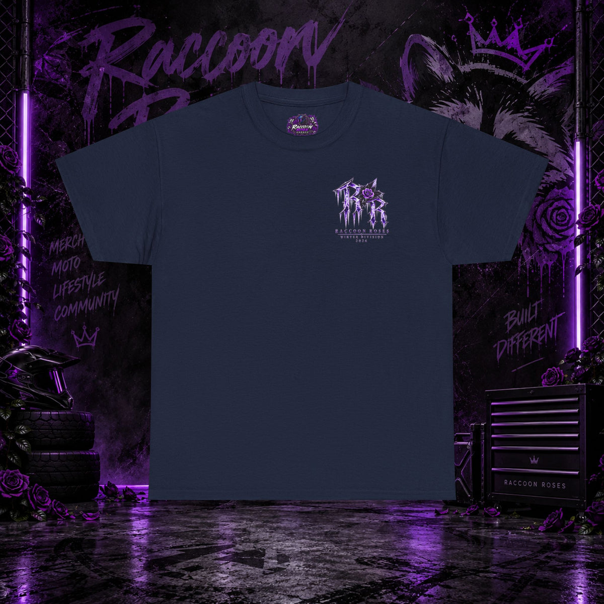 T-Shirt — frozen roses