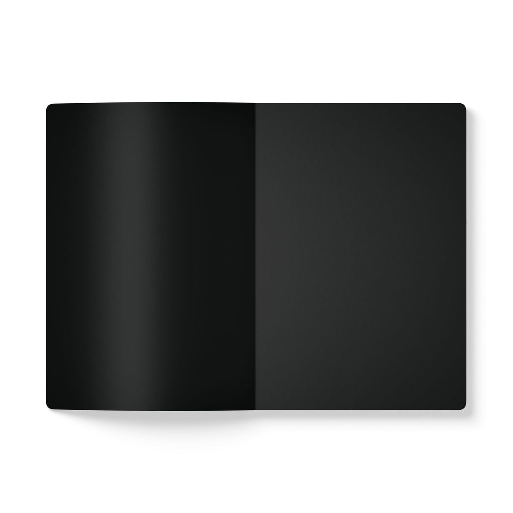 Softcover Journal — Raccoon Roses Purple Racing Pattern