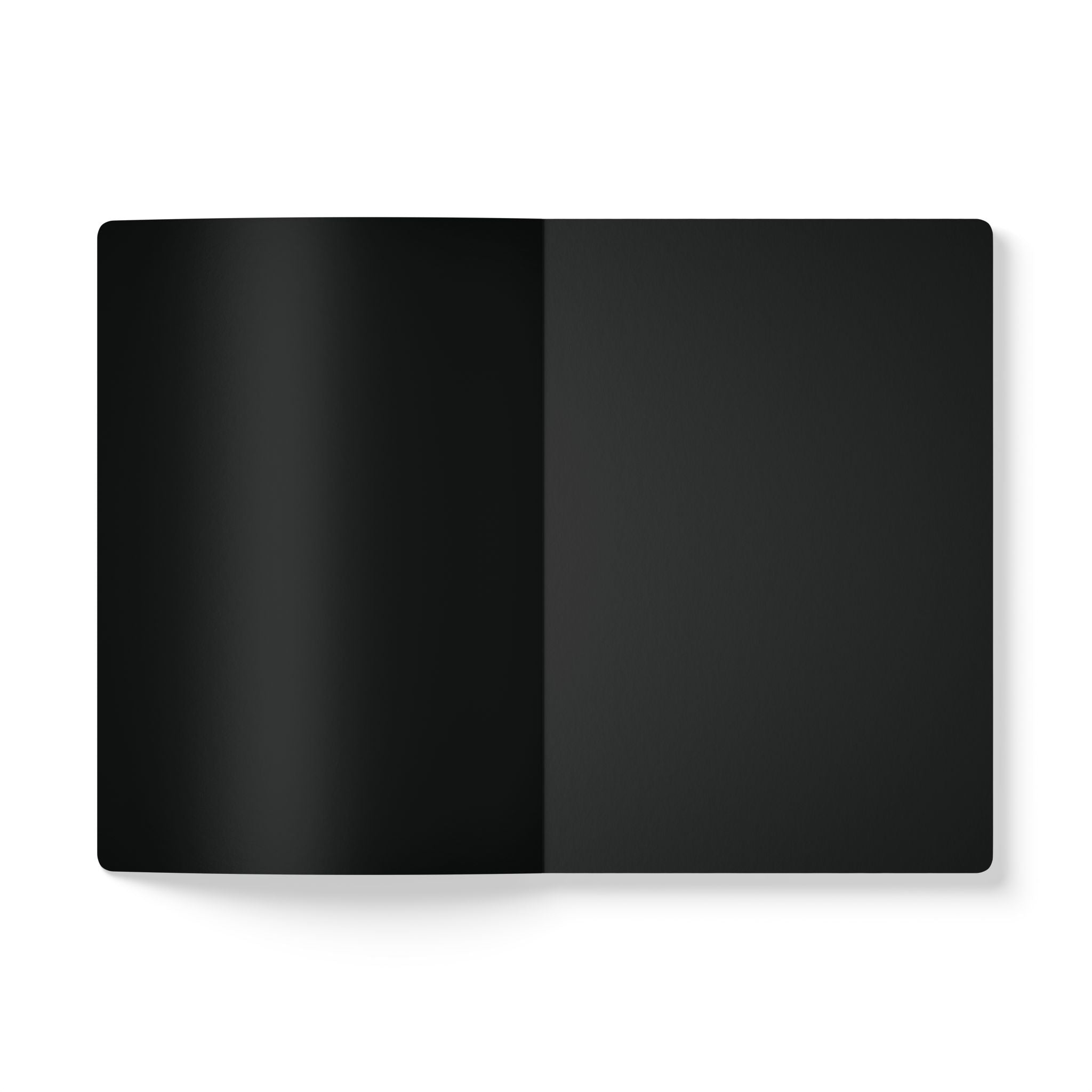 Softcover Journal — Raccoon Roses Purple Racing Pattern