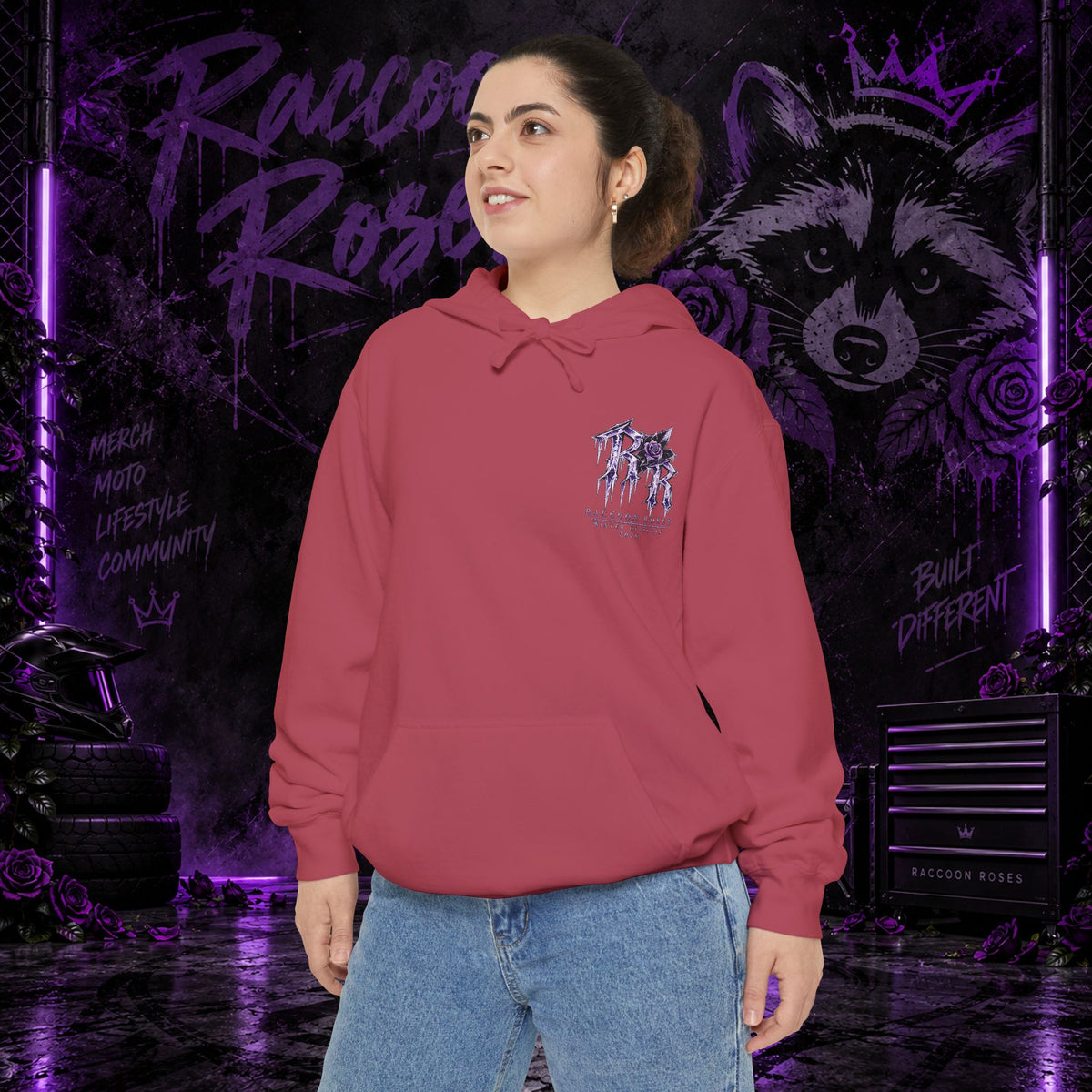 frozen rose Hoodie