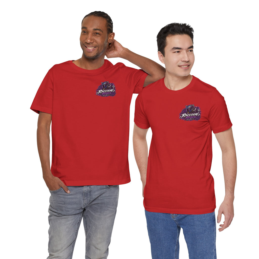 Raccoon Rose Motorcycle Graphic Tee