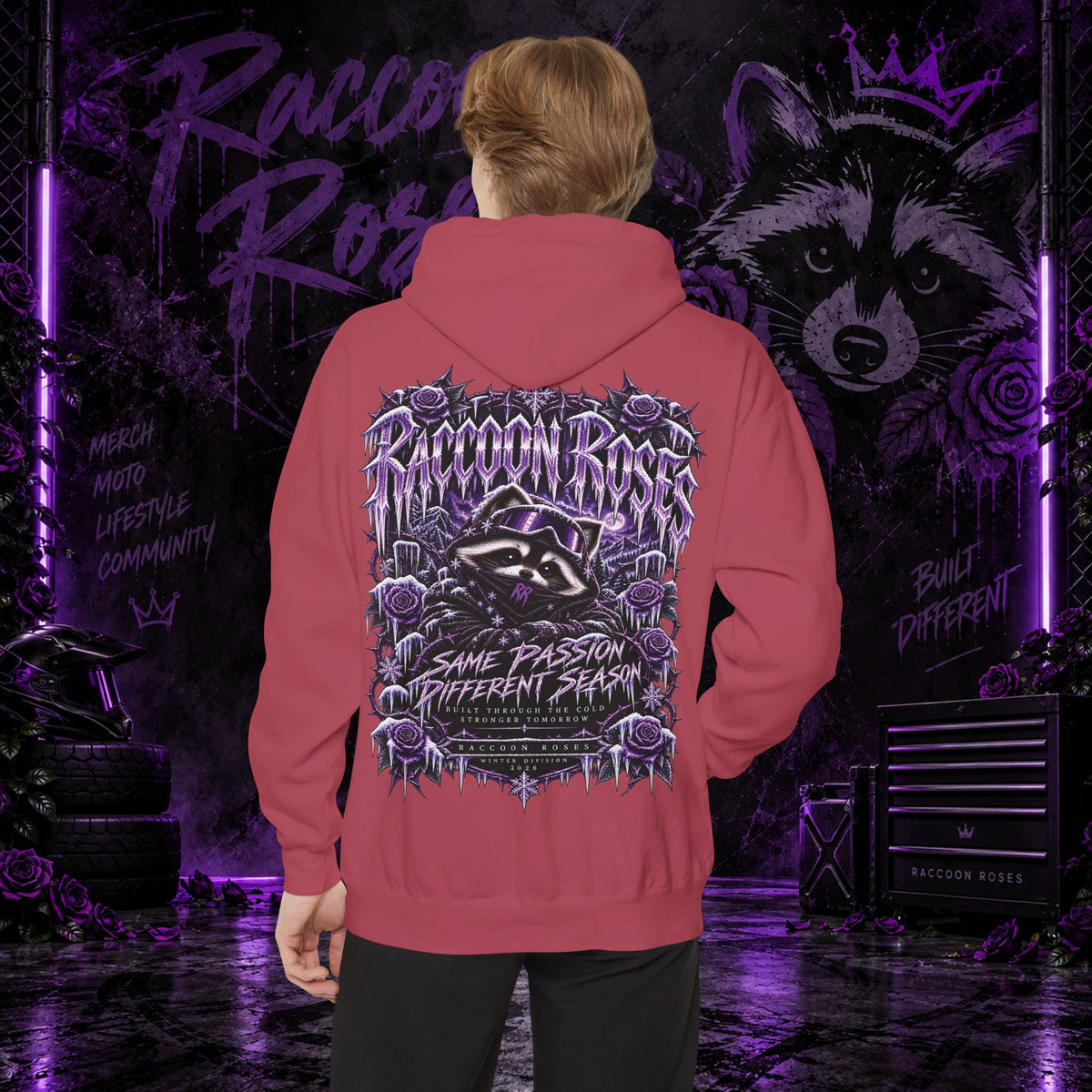 frozen rose Hoodie