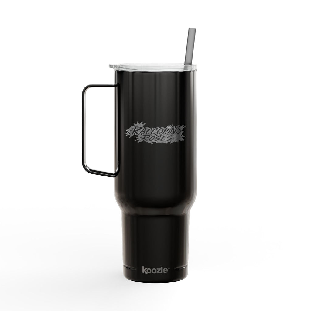 40oz Engraved Insulated Tumbler with Straw & Lid — Large Travel Mug