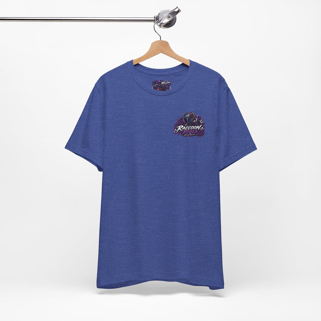 Raccoon Rose Motorcycle Graphic Tee