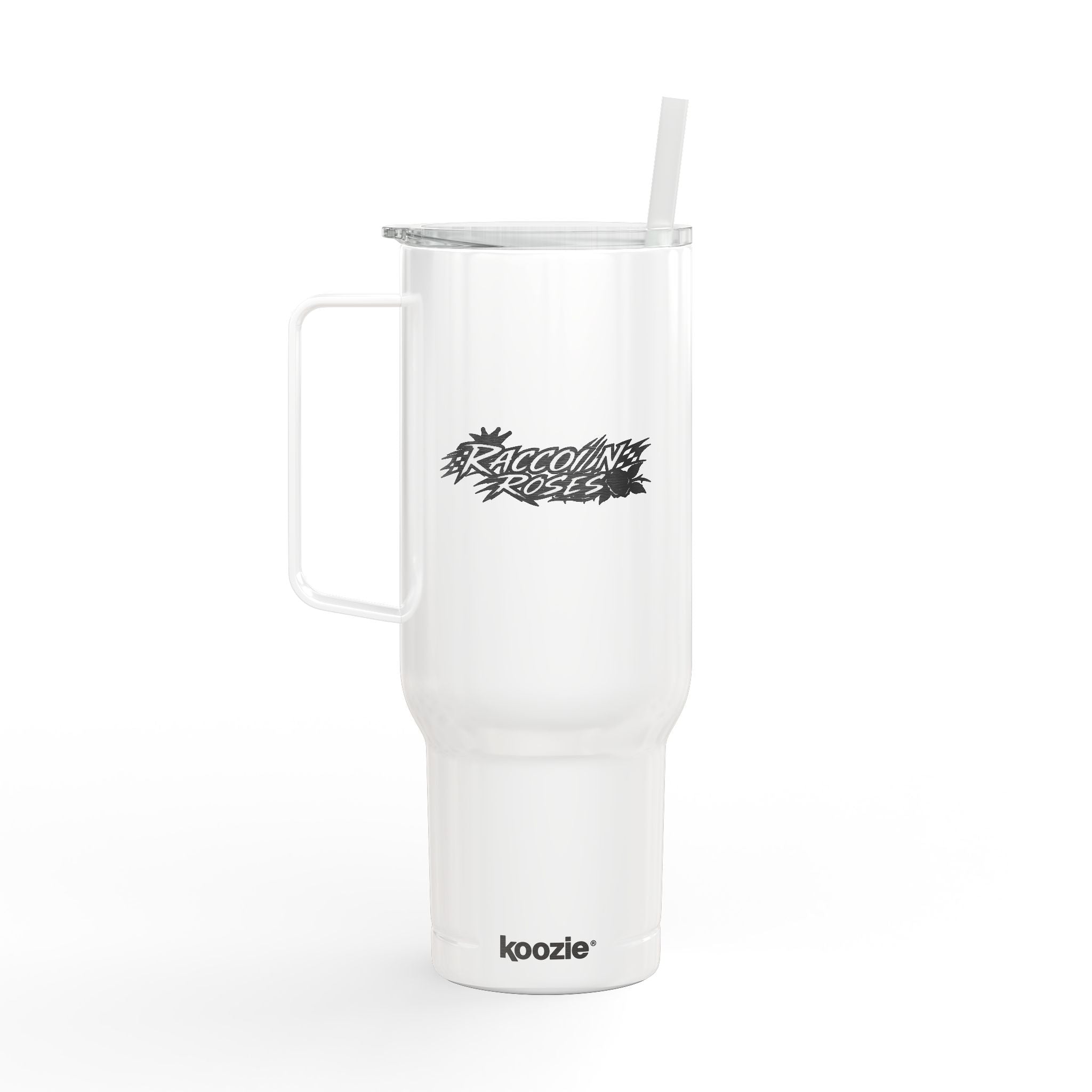 40oz Engraved Insulated Tumbler with Straw & Lid — Large Travel Mug