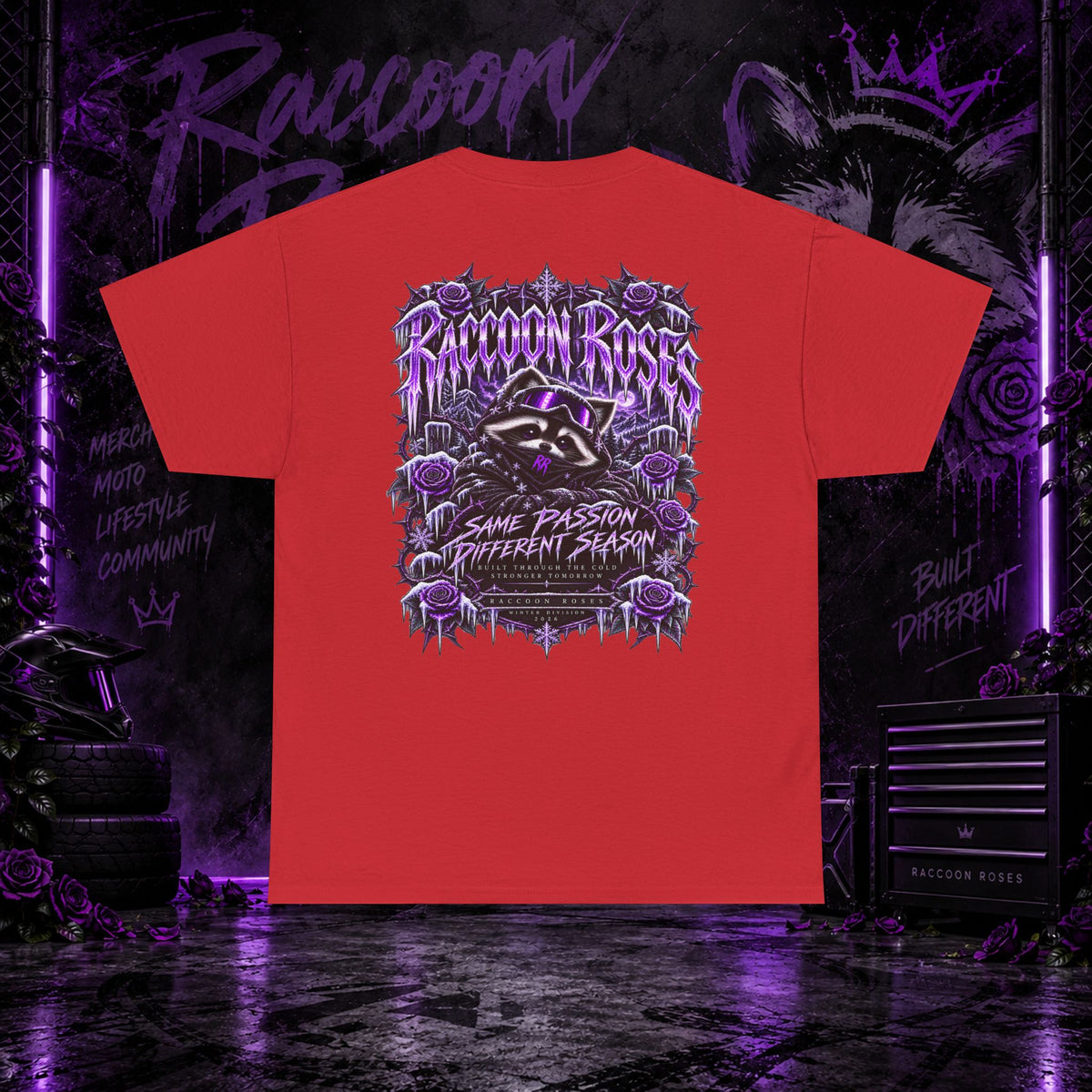 T-Shirt — frozen roses