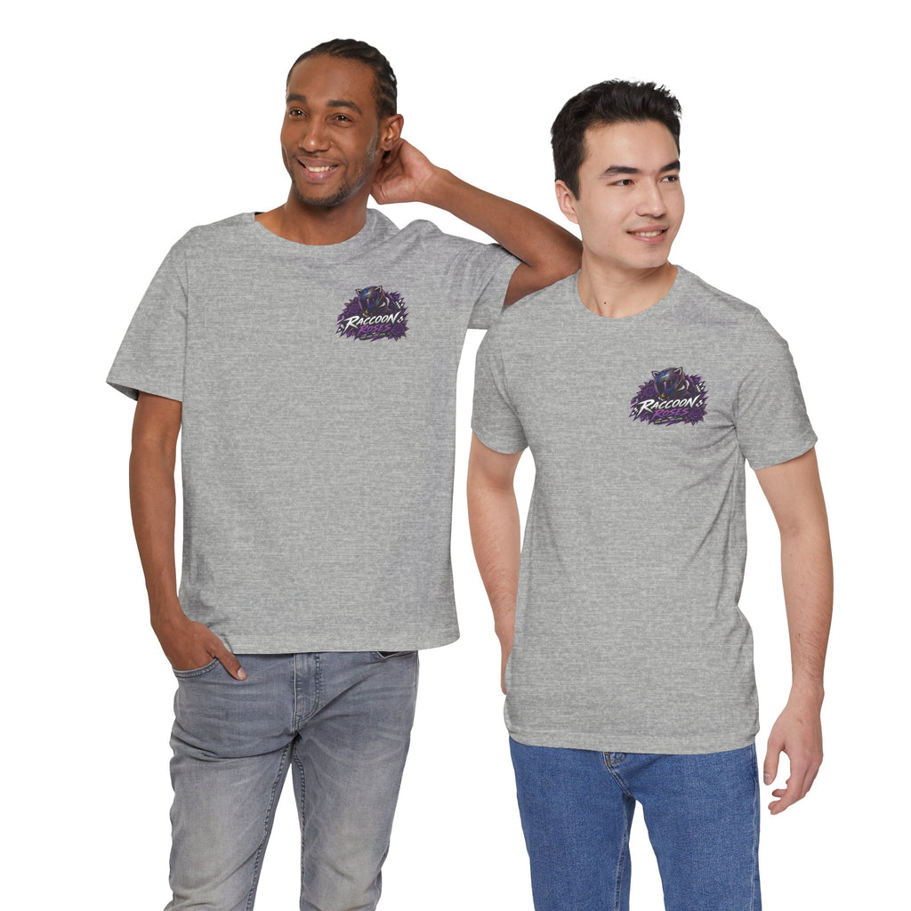 Raccoon Rose Motorcycle Graphic Tee