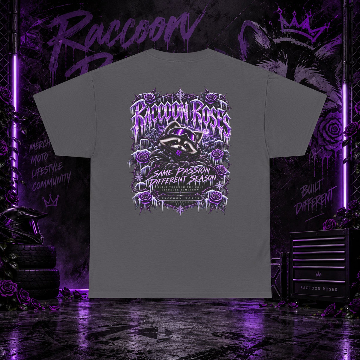 T-Shirt — frozen roses