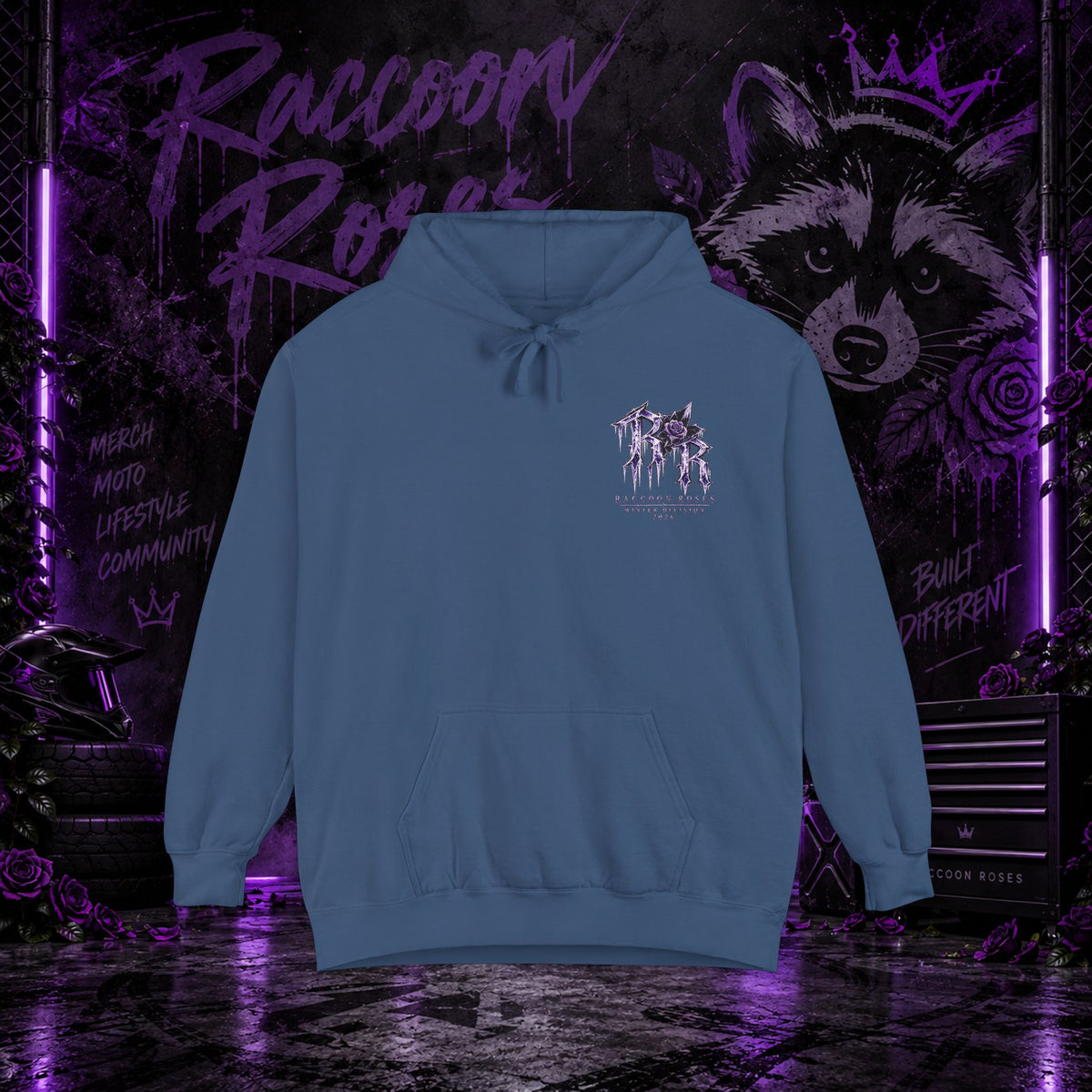 frozen rose Hoodie