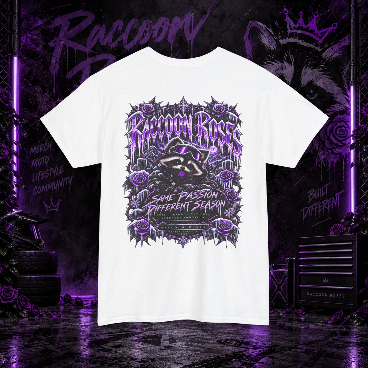 T-Shirt — frozen roses