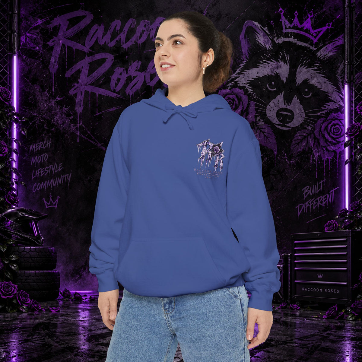 frozen rose Hoodie