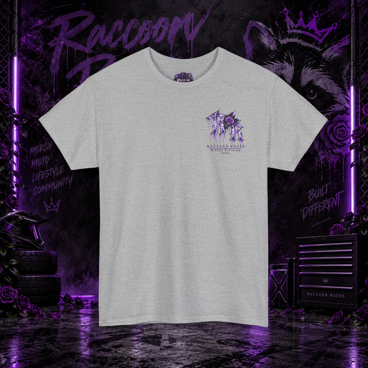 T-Shirt — frozen roses
