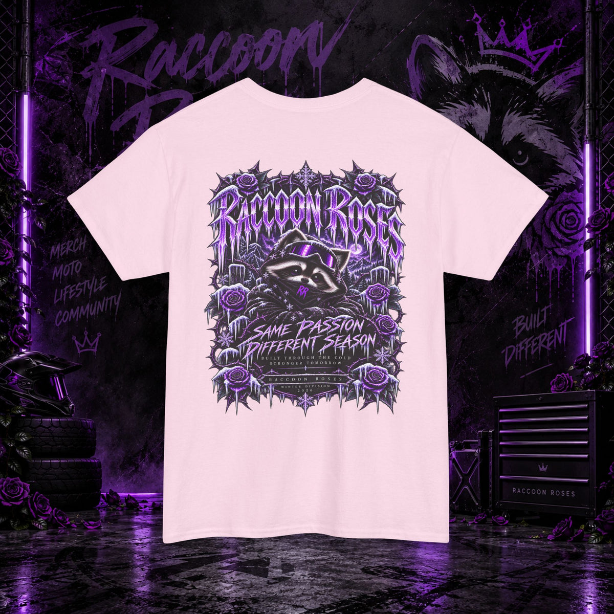 T-Shirt — frozen roses