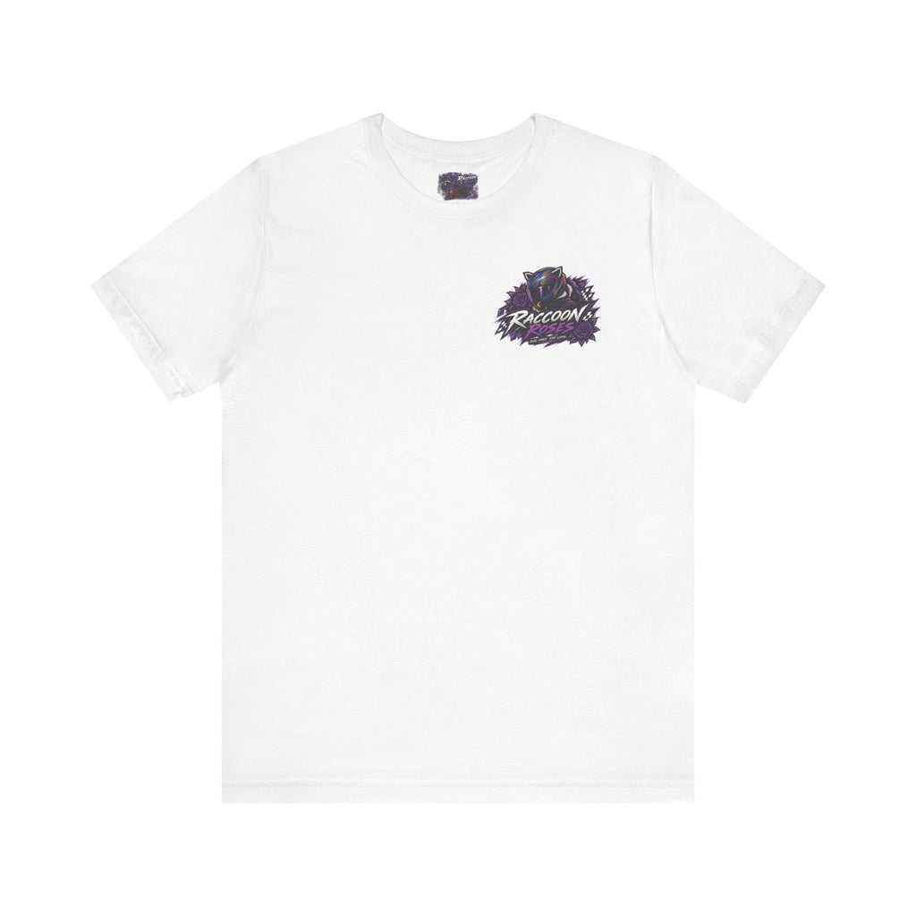 Raccoon Rose Motorcycle Graphic Tee