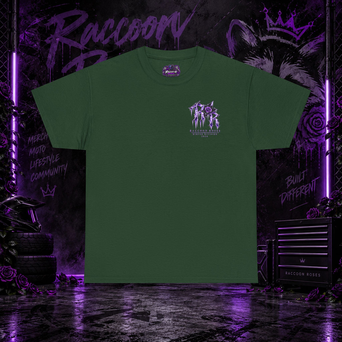 T-Shirt — frozen roses