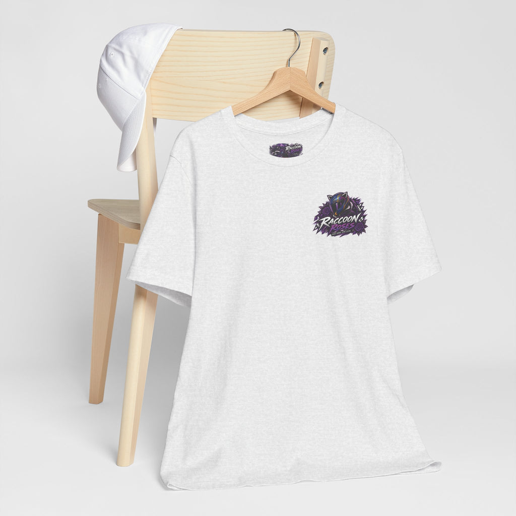 Raccoon Rose Motorcycle Graphic Tee