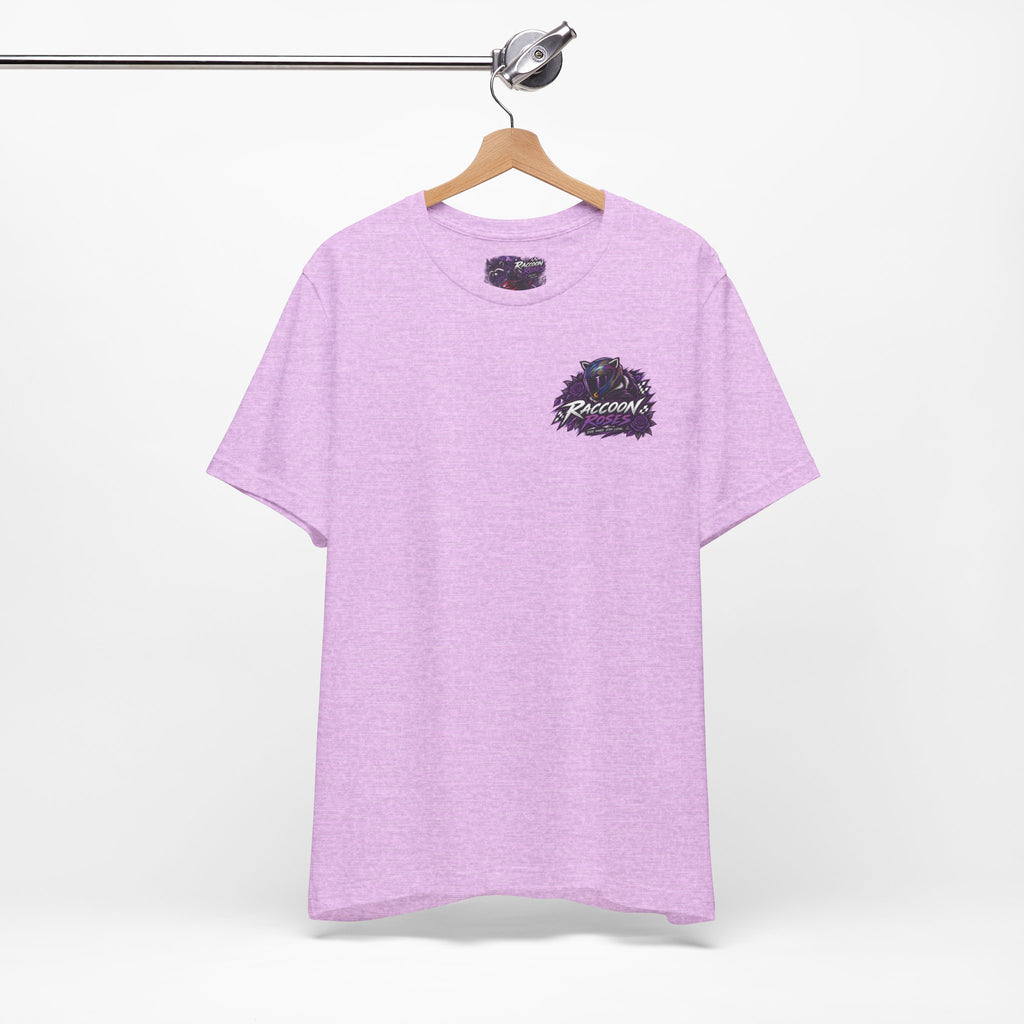 Raccoon Rose Motorcycle Graphic Tee