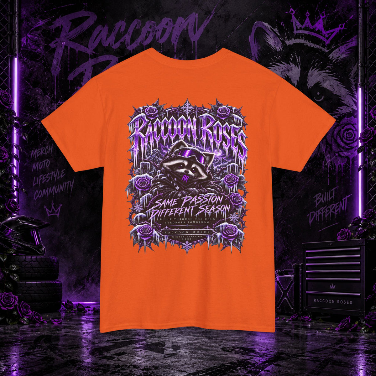 T-Shirt — frozen roses