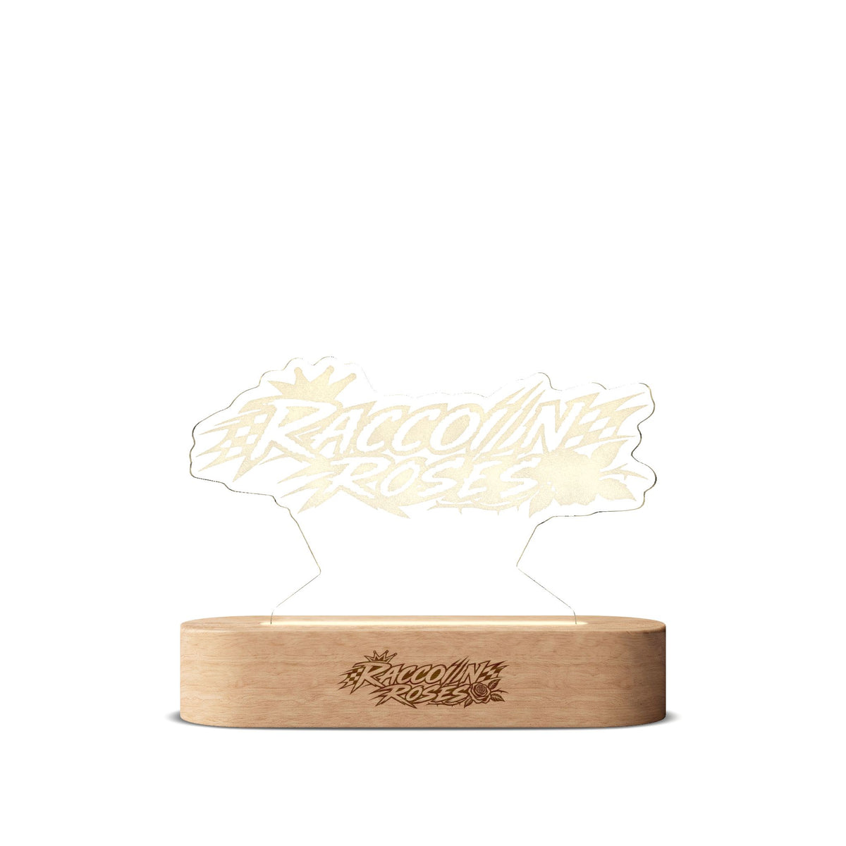 Engraved Custom Shape Night Light – Personalized LED Acrylic Lamp