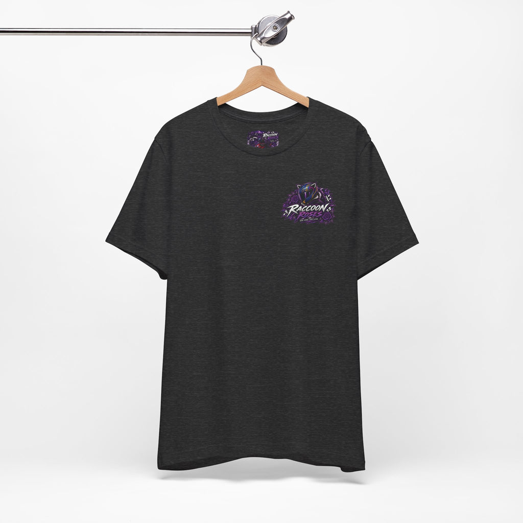 Raccoon Rose Motorcycle Graphic Tee