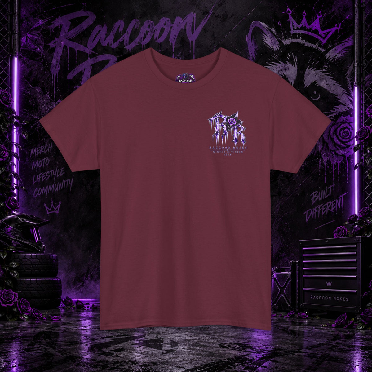 T-Shirt — frozen roses