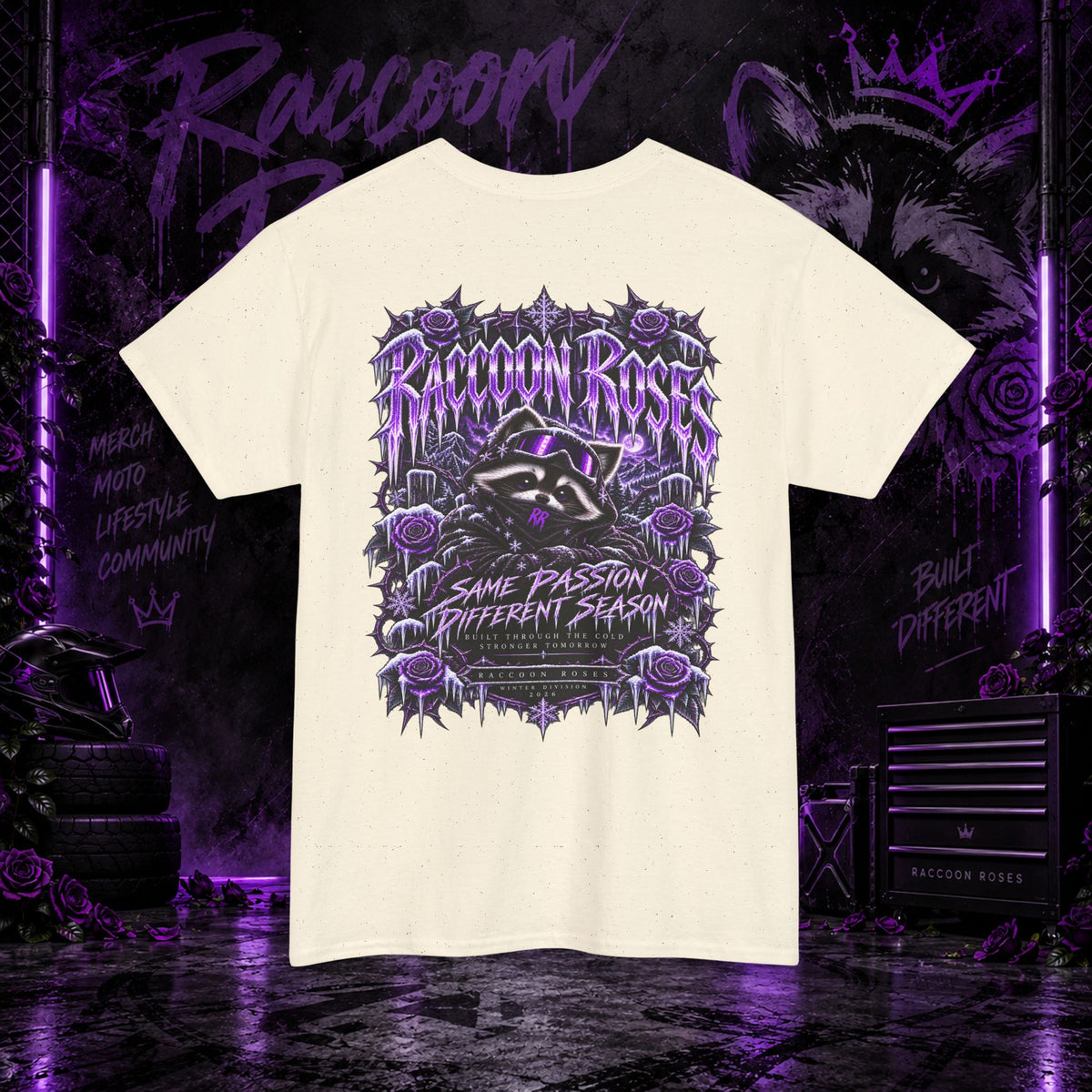 T-Shirt — frozen roses