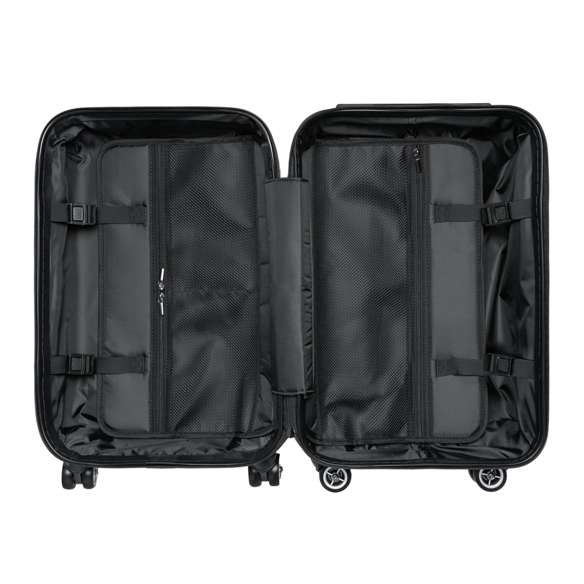Raccoon Roses Carry-On Luggage – Skull Rider Graphic Suitcase