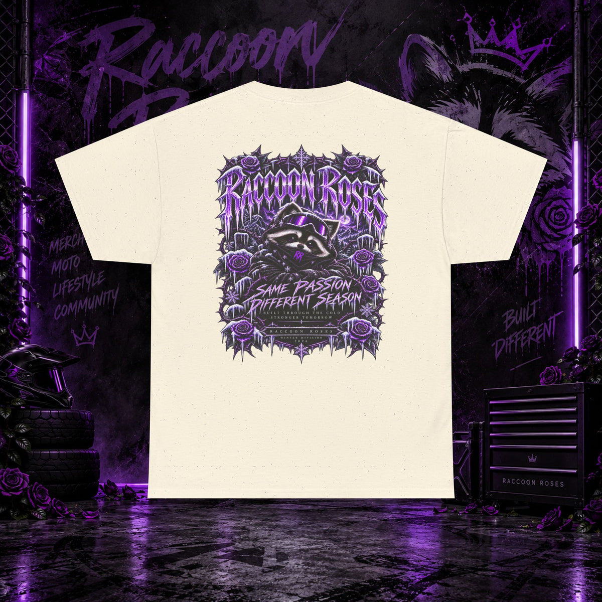 T-Shirt — frozen roses
