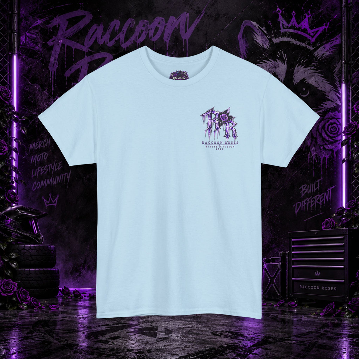 T-Shirt — frozen roses