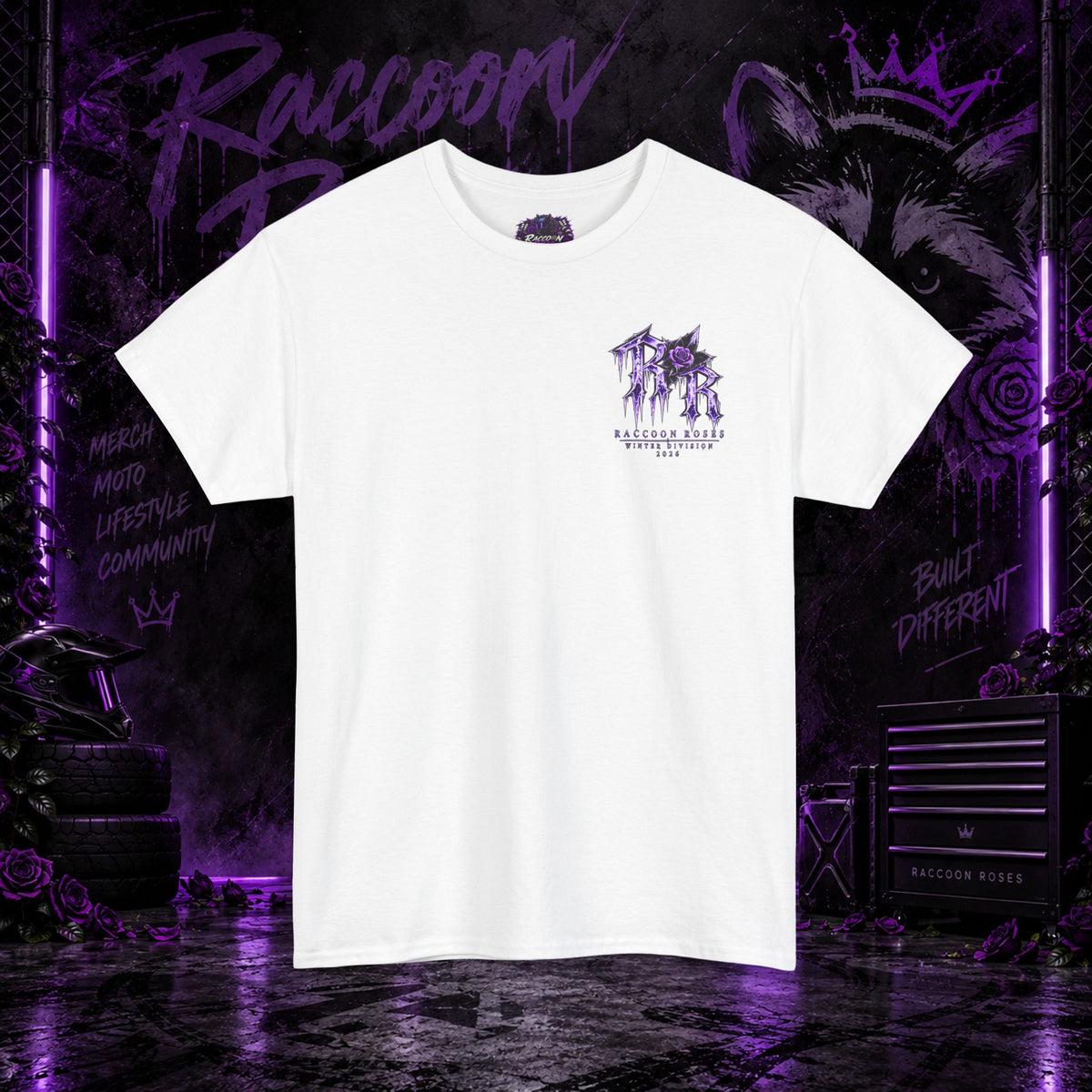 T-Shirt — frozen roses