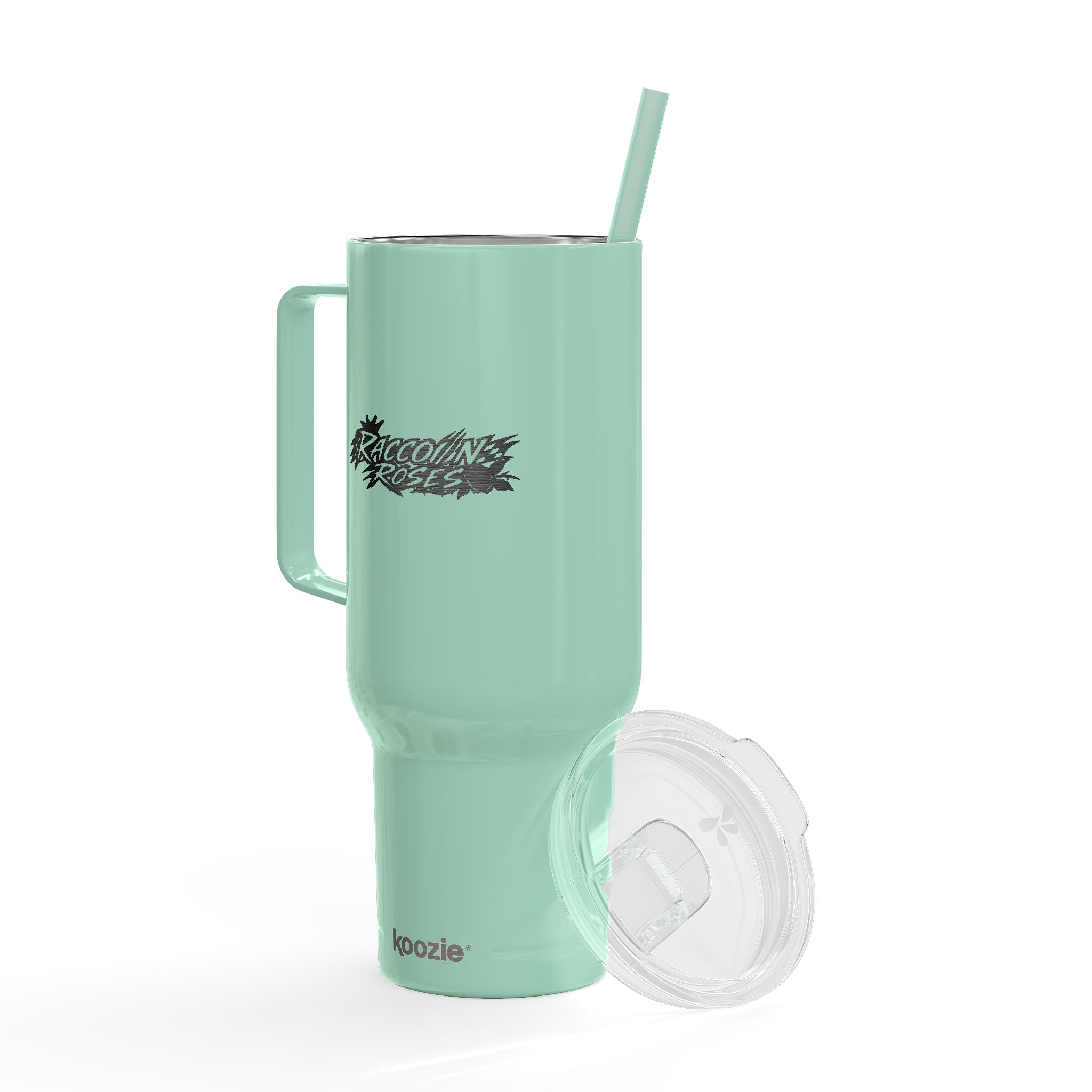 40oz Engraved Insulated Tumbler with Straw & Lid — Large Travel Mug