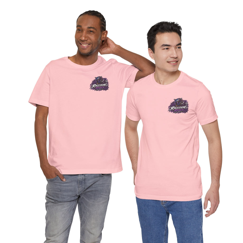 Raccoon Rose Motorcycle Graphic Tee