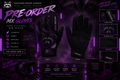 raccoon roses mx gloves youth