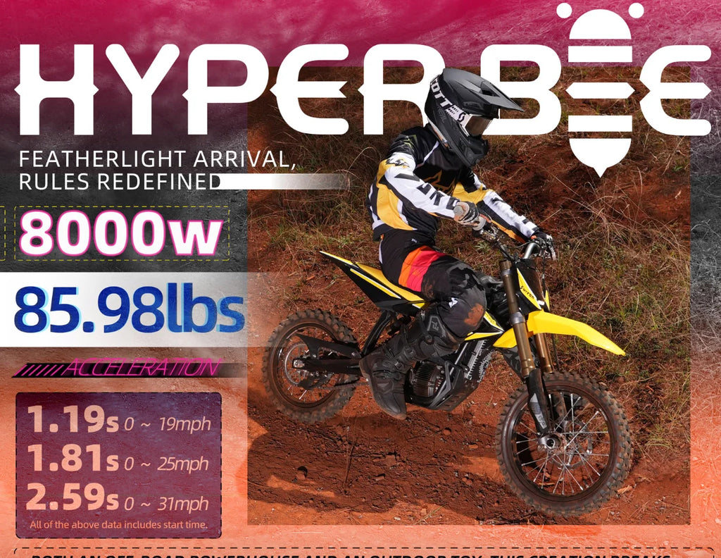 Sur-Ron Hyper Bee 2026 | Youth Electric Dirt Bike