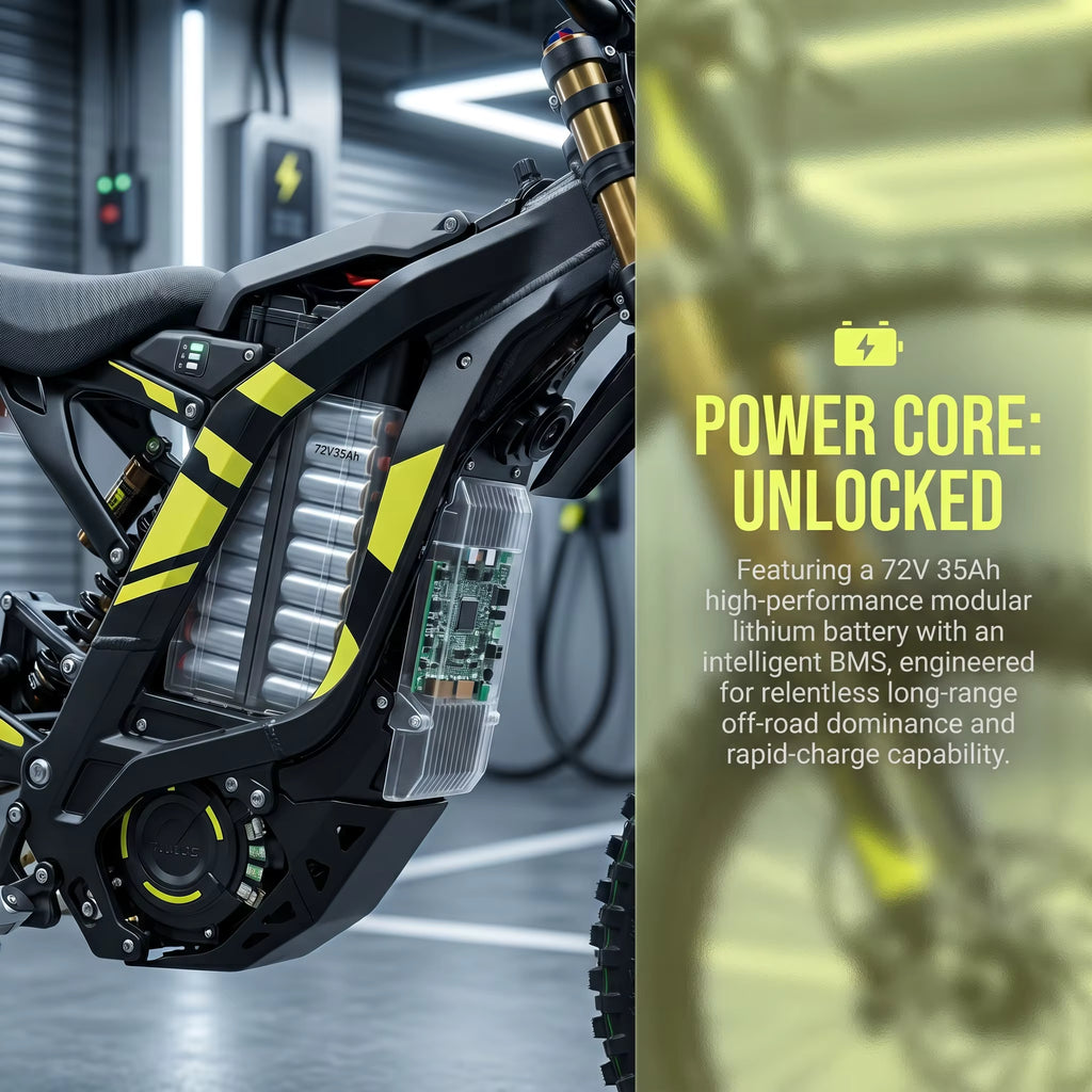Light Bee X 72V 10kW Electric Dirt Bike – 2026 Edition
