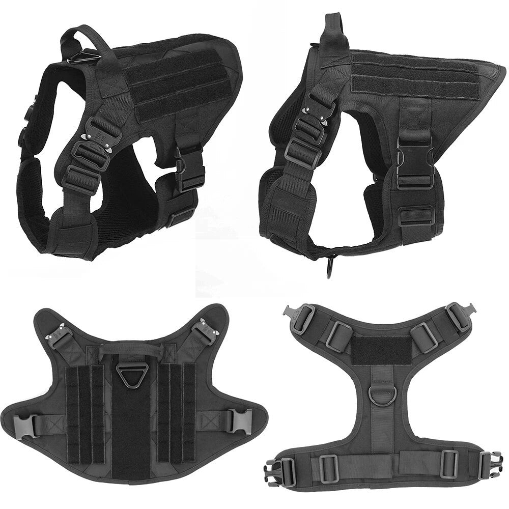 Military Dog Harness And Leash Kits
